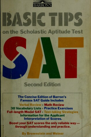 Cover of Basic Tips on the SAT