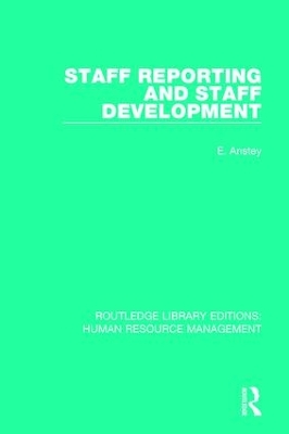 Book cover for Staff Reporting and Staff Development