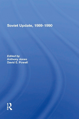 Book cover for Soviet Update, 19891990