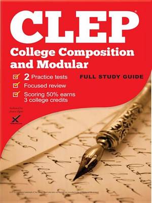 Book cover for CLEP College Composition and Modular 2017