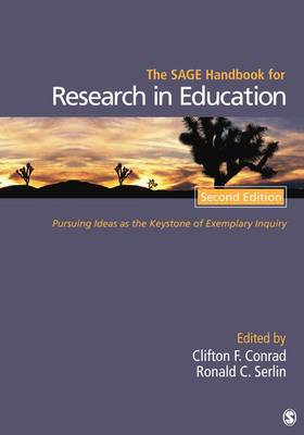 Book cover for The Sage Handbook for Research in Education