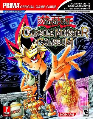 Book cover for Yu-Gi-Oh! Capsule Monster Coliseum