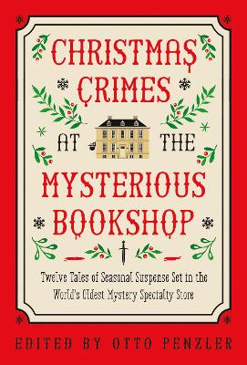 Book cover for Christmas Crimes at The Mysterious Bookshop