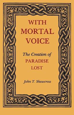 Book cover for With Mortal Voice