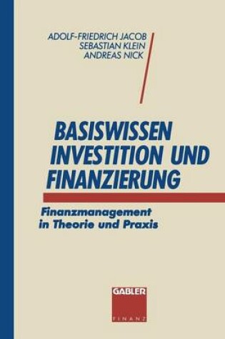 Cover of Basiswissen Investition und Finanzierung