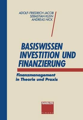 Book cover for Basiswissen Investition und Finanzierung