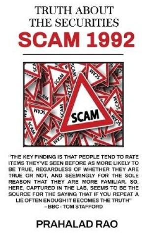 Cover of Truth about the Securities Scam 1992