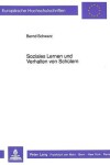 Book cover for Soziales Lernen Und Verhalten Von Schuelern