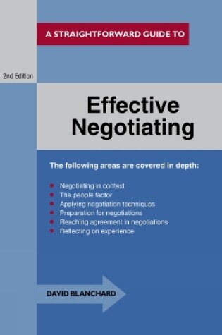 Cover of Effective Negotiating