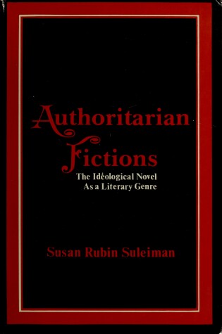 Cover of Suleiman: Authoritarian Fictions (Cloth)