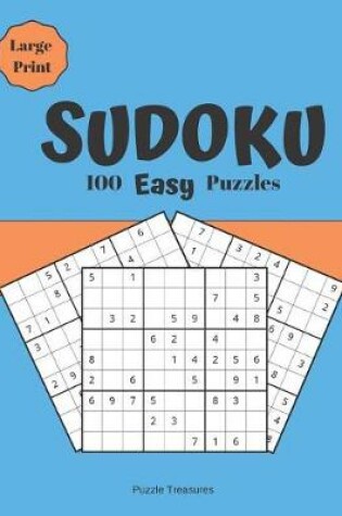 Cover of Sudoku 100 Easy Large Print Puzzles