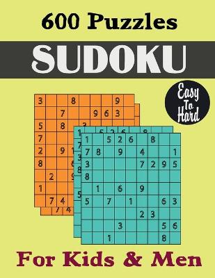 Book cover for 600 Puzzles Sudoku Easy to Hard