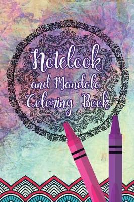 Cover of Notebook and Mandala Coloring Book