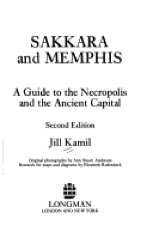 Cover of Sakkara and Memphis