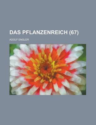 Book cover for Das Pflanzenreich (67 )