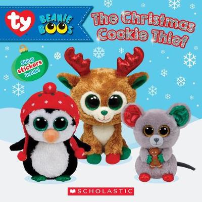 Cover of The Christmas Cookie Thief (Beanie Boos: Storybook with Stickers)