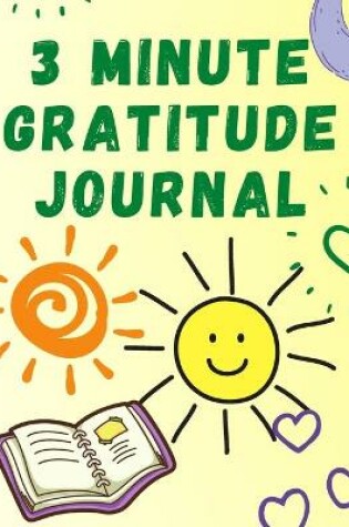 Cover of 3 Minute Gratitude Journal for Women