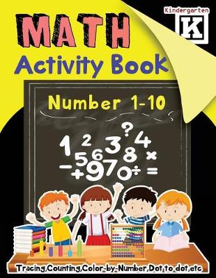 Book cover for MATH (Number 1-10) Activity Book