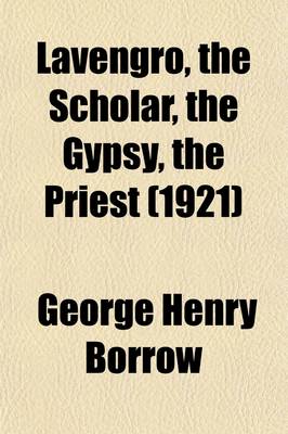 Book cover for Lavengro, the Scholar, the Gypsy, the Priest (1921)