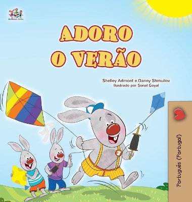 Book cover for I Love Summer (Portuguese Portugal Children's Book)