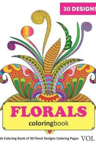 Cover of Florals Coloring Book