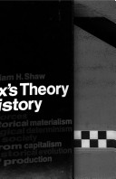 Book cover for Marx's Theory of History