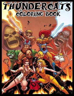 Book cover for Thundercats Coloring Book