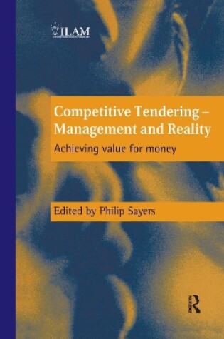 Cover of Competitive Tendering - Management and Reality
