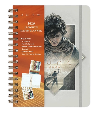 Book cover for 2026 Dune 13-Month Weekly Planner