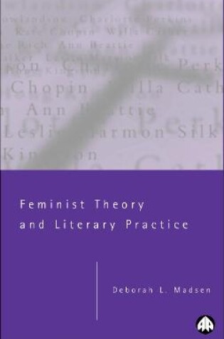 Cover of Feminist Theory and Literary Practice