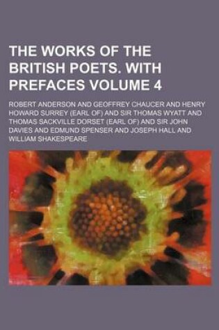 Cover of The Works of the British Poets. with Prefaces Volume 4