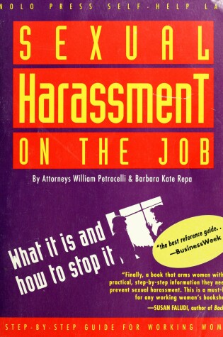 Cover of Sexual Harrassment on the Job