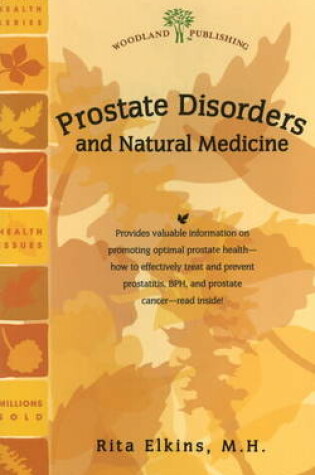 Cover of Prostate Disorders and Natural Medicine