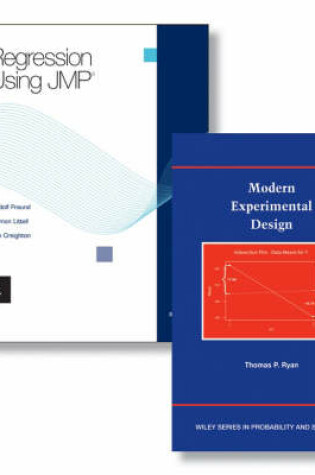 Cover of SAS Regression Using Jmp (R) Set + Modern Experimental Design Set
