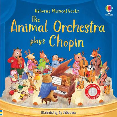 Book cover for The Animal Orchestra Plays Chopin