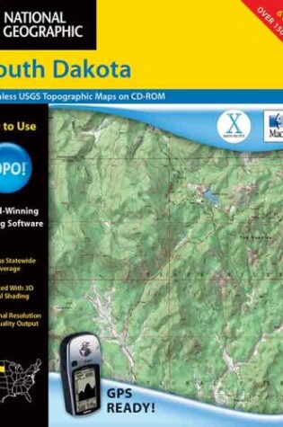 Cover of Rand McNally Recreation Map South Dakota - Topo!