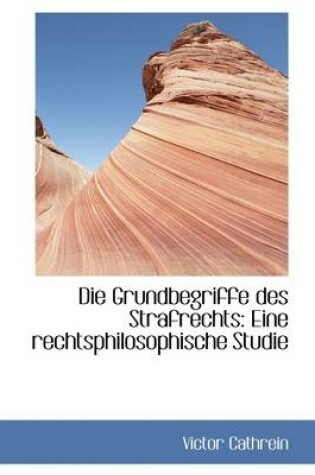 Cover of Die Grundbegriffe Des Strafrechts
