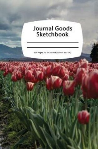 Cover of Journal Goods Sketchbook - Tulip Row