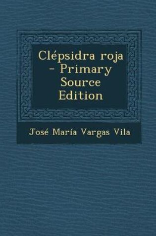 Cover of Clepsidra Roja