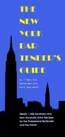 Book cover for New York Bartenders Guide