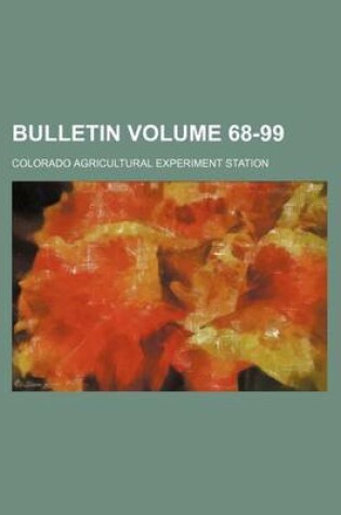 Cover of Bulletin Volume 68-99