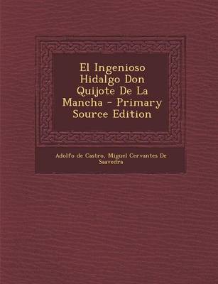 Book cover for El Ingenioso Hidalgo Don Quijote de La Mancha