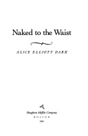 Book cover for Naked to the Waist