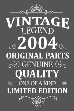 Cover of Vintage Legend 2004 Original Parts