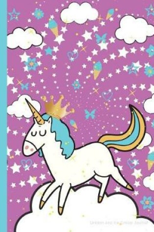 Cover of Unicorn and Ice Cream Journal