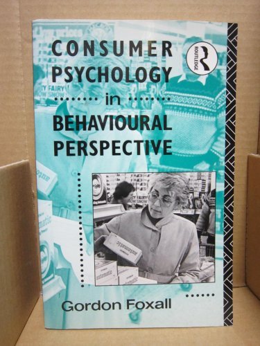 Cover of Consumer Psychology in Behavioural Perspective