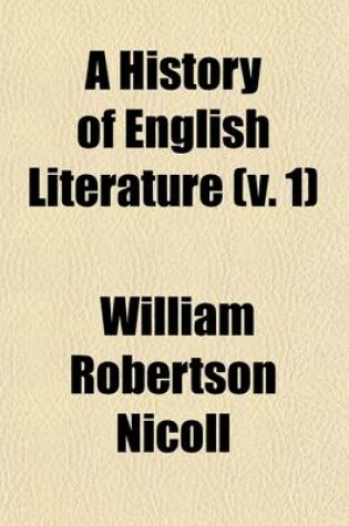 Cover of A History of English Literature (Volume 1)