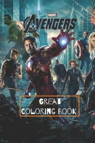 Cover of Marvel Avengers Great Coloring Book