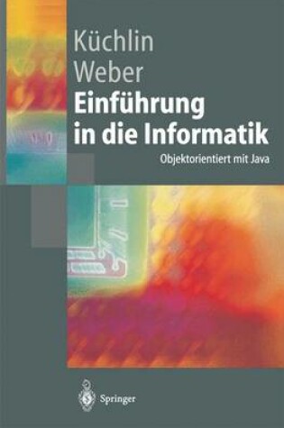 Cover of Einf Hrung in Die Informatik