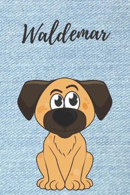 Book cover for Waldemar Notizbuch Hunde / Notiz-Buch / Notizheft / Malbuch / Kritzelbuch / Tagebuch / Journal / DIN A5 / Geschenke